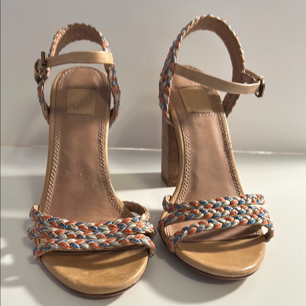 Ella Moss Braided Multicolor Sandals Size 7